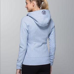 Lululemon Scuba Zip Up Hoodie with Cheetah